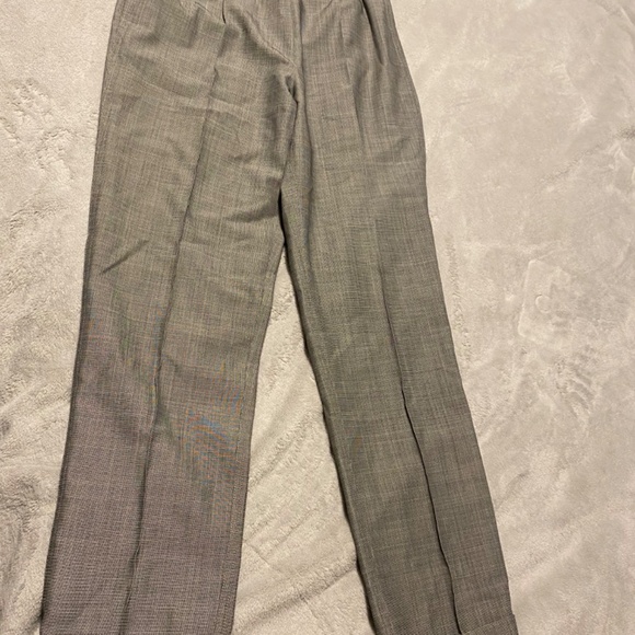 Helmut Lang Pull-on Wool Mohair Suit Pants Size 6 - Picture 3 of 5
